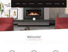 Tablet Screenshot of fireplacecenterinc.com
